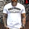 Мужские и Женские Футболки Harley-Davidson Motorcycles Премиум Унисекс Плотный Хлопок Байкерские