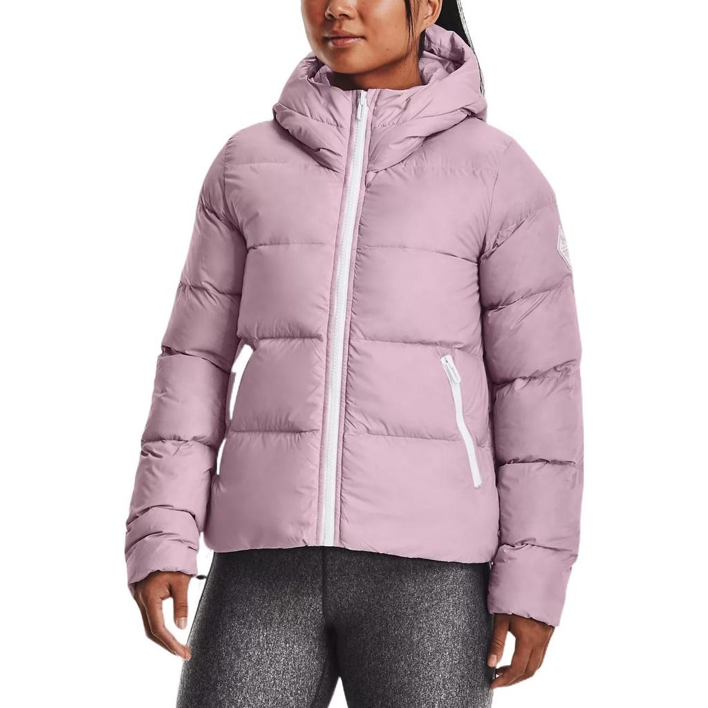 (WMNS) Under Armour Storm ColdGear Infrared Down Jacket 'Pink Mauve' Women's 1375442-694