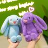 25 см Милая плюшевая игрушка-кролик Длинноухий Мягкая набивная кукла-кролик Игрушка для сна Девочки Дети Малыш Плюшевые Подарки на день рождения