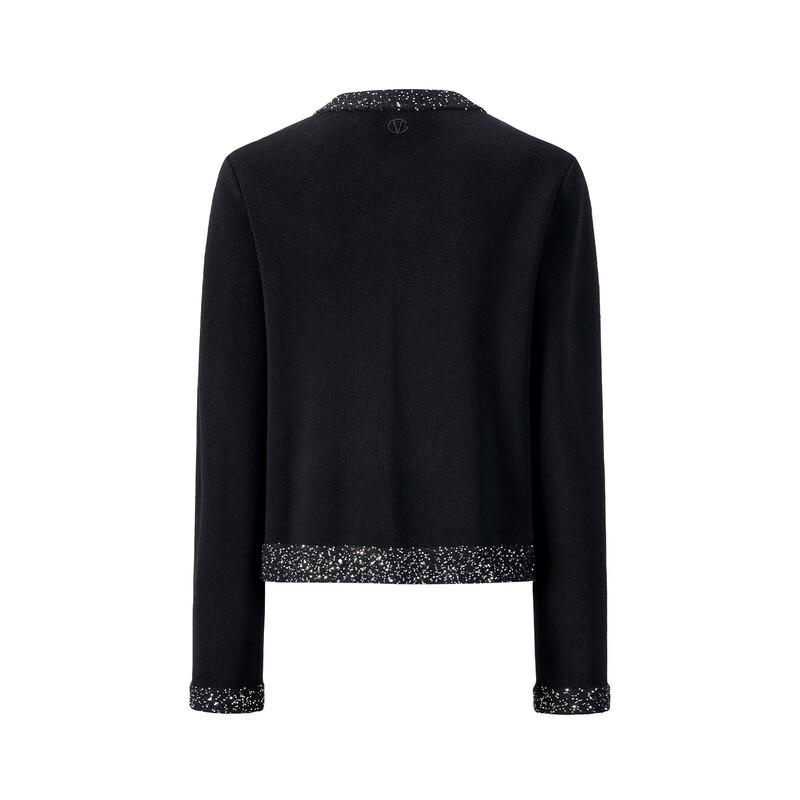 GIOVANNI VALENTINO Women's Little Fragrance Style Knit Cardigan