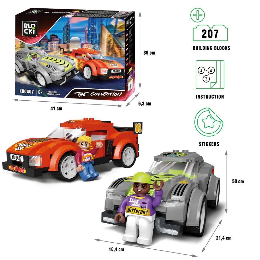 Blocki The Collection - City Racing - Night Race 357 pcs