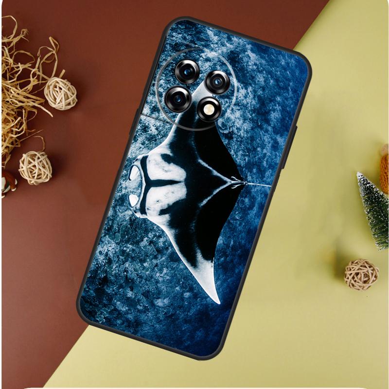 Чехол для телефона Animal Manta Ray для OnePlus 13 13R 12 12R 11 9 10 Pro 8T 9RT 10T 10R N20 N30 Nord CE 2 3 4 Lite