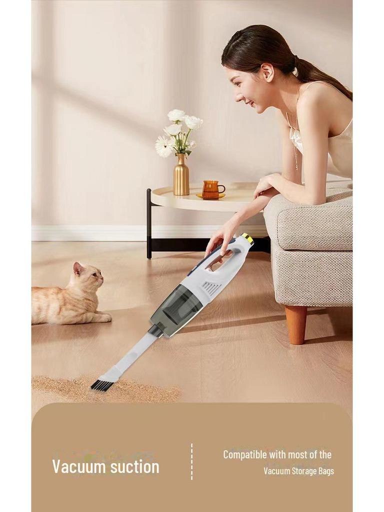 Беспроводной ручной пылесос: Многофункциональный, мощный пылесос для использования в автомобиле и дома