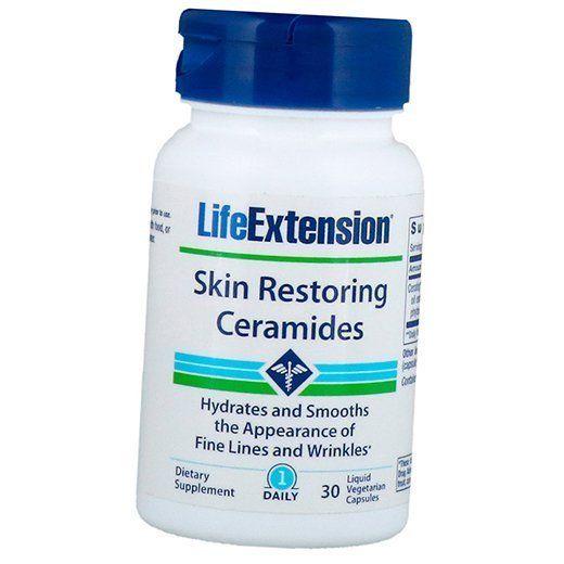 Масляный экстракт пшеницы, Skin Restoring Ceramides, Life Extension  30вег.гелкапс (71346002)