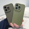 Роскошный мягкий матовый однотонный чехол для телефона iPhone 16 15 14 Plus 13 12 11 Pro Max X XR XS простой противоударный бампер задняя крышка