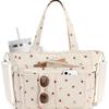 Women's Printed Large Capacity Tote Bag New Trendy Shoulder Bag