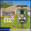 High Power Ultrasonic Solar Animal Repeller with LED Alert and Waterproof Design