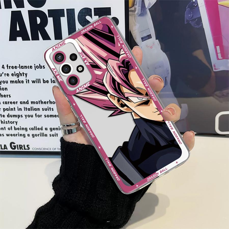 Чехол-бампер Мягкий чехол для телефона Dragon-Ball Goku для Samsung Galaxy A50 A52 A52s A21s A71 A72 A31 A32 A51 A12 A16 A17