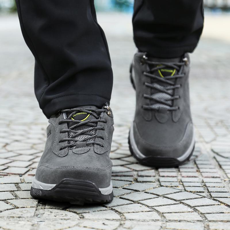 Outdoor Leisure Sports Hiking Shoes for Men Breathable Comfortable Durable Non Slip Size 39 49 Mens Walking Sneakers