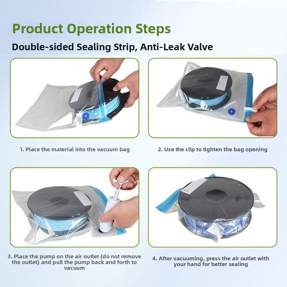 Dustproof 3D Printer Filament Storage Bag Filament Dryer Container 3D Printing Accessories
