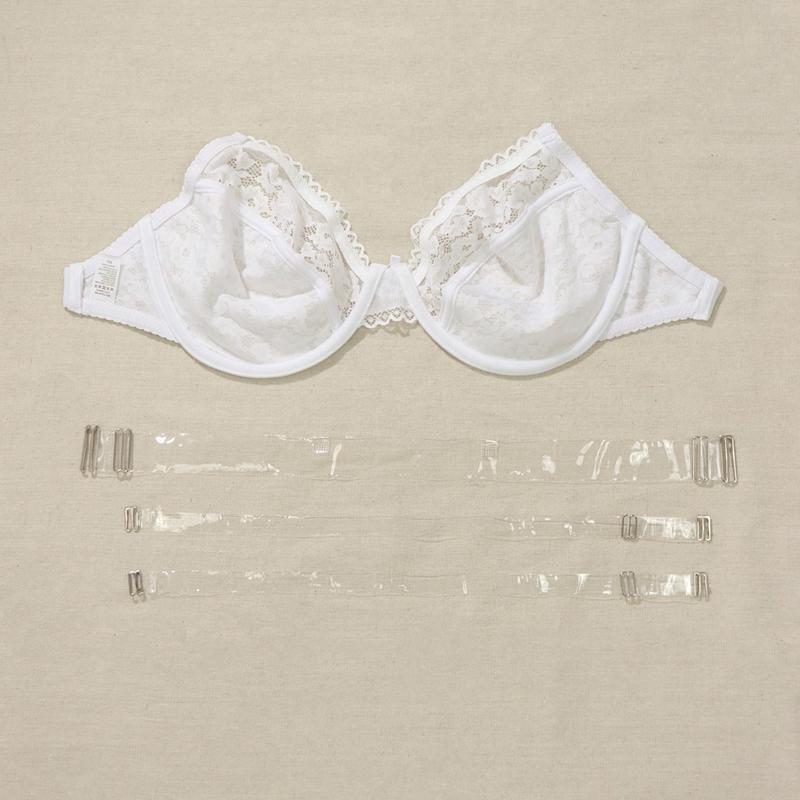 Женский невидимый бюстгальтер больших размеров с косточками, сексуальное кружевное нижнее белье, без подкладки, бюстгальтер с открытой спиной, нижнее белье 85C 85D 90C 90D 95C 95D 100C 100D