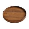 Round Food Storage Trays Wooden Dessert Pallet Decorate Tray Food Dish  Home