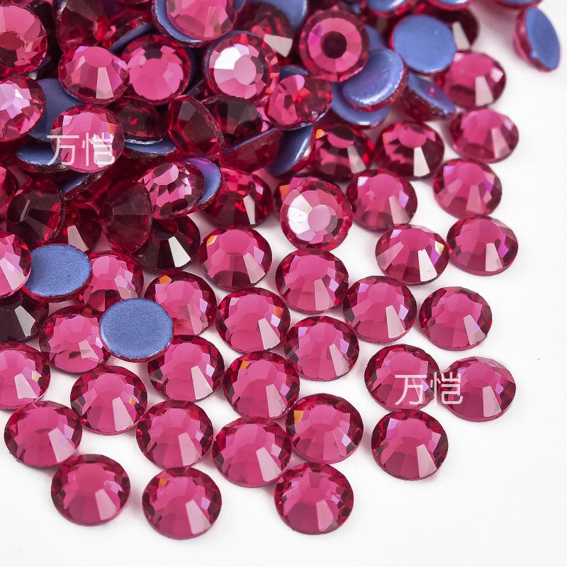 Китай Красный Стекло Горячий Алмаз, Термоплавкий Клей Стразы Diy Одежда Кристалл Ювелирные Изделия Декоративные Красота Креативные Аксессуары