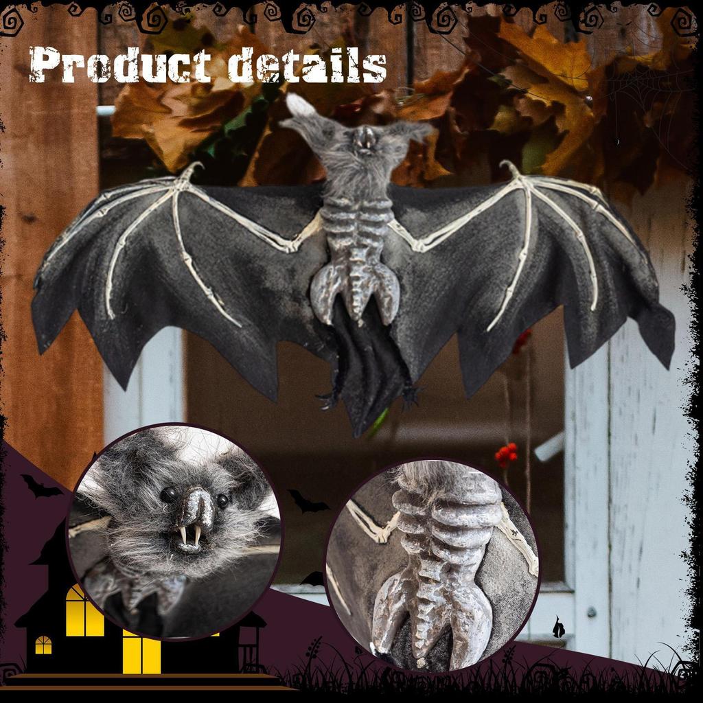 Halloween Hanging 3D Creepy Scary Props Versatile Horror Decoration Flying Spooky for