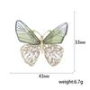 Blucome Shining Gradient Wings Butterfly Brooches for Women Top Quality Luxury Butterfly Office Party Brooch Pins