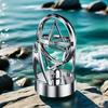 Triangular Perpetual Motion Desktop Model Home Decor Small Rotating Magnetic Swing Celestial Instrument Path Decoration Gift New