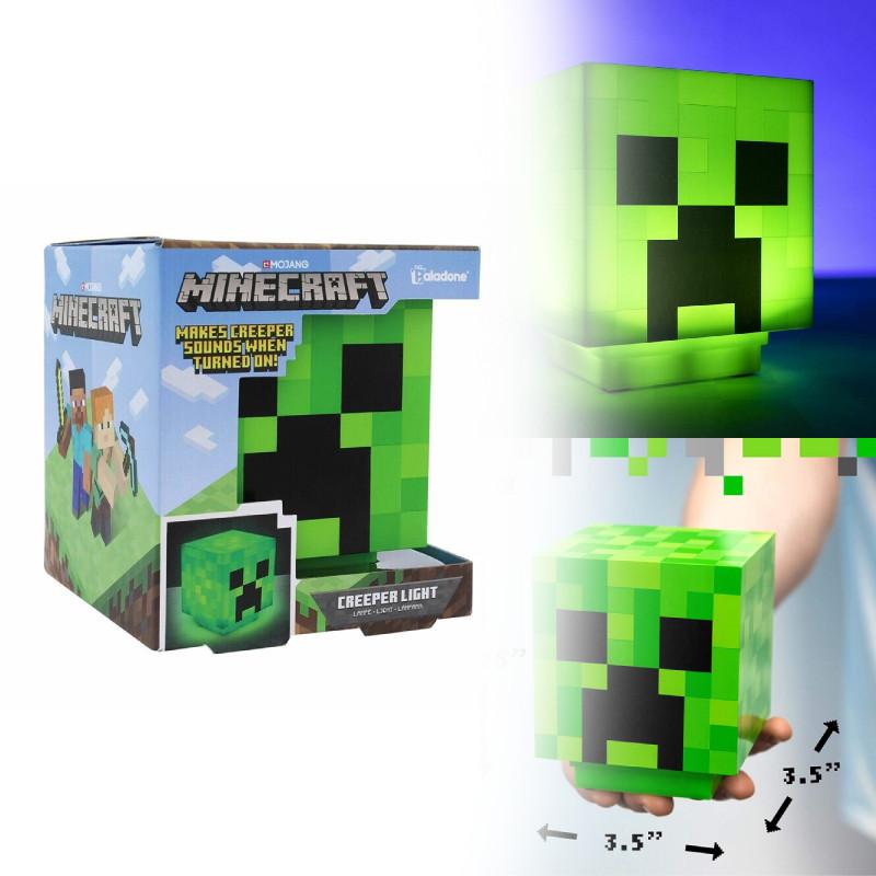 Уникальный светодиодный фонарь-лампа с меняющимся цветом в стиле Minecraft, декоративный подарок для всех