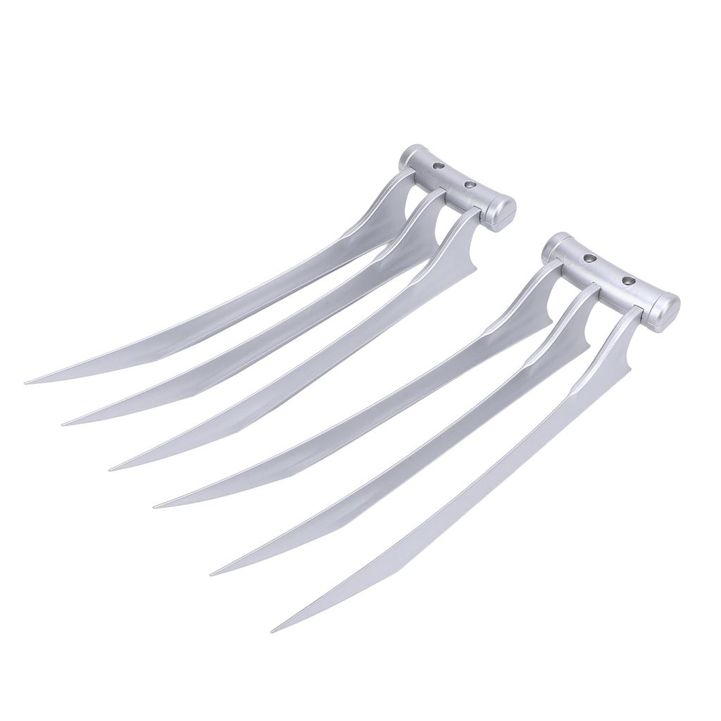 1 пара пластиковых фигурок волка с когтями и лезвиями, реквизит для косплея, игрушка для взрослых детей