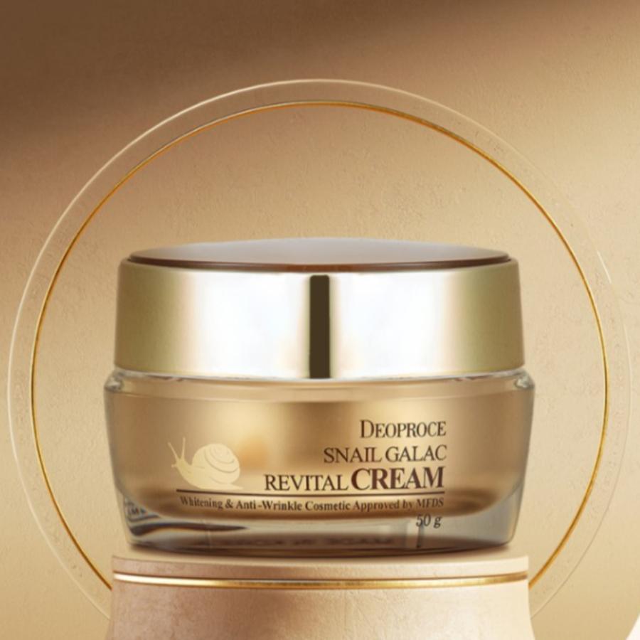 DEOPROCE Snail Galac Revital Cream 50g