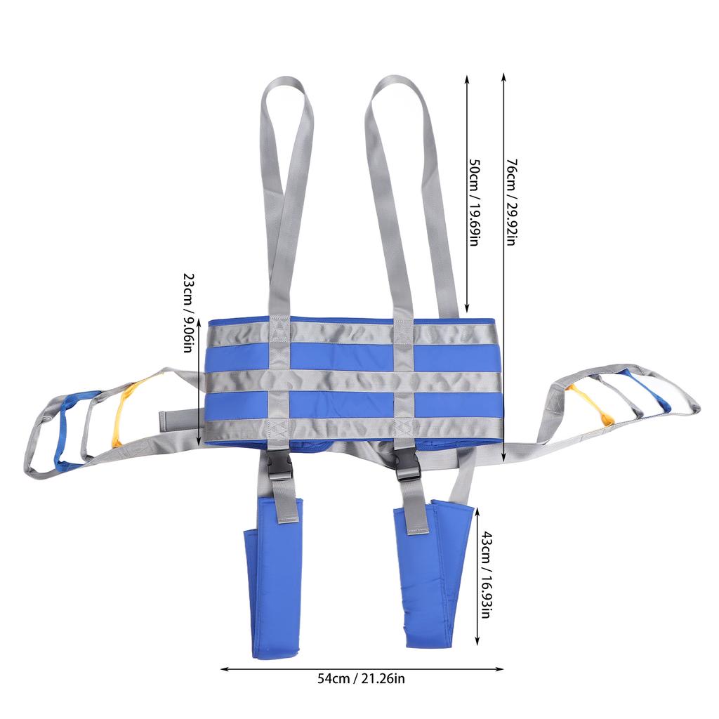 Подъемный ремень для пациента, профессиональный регулируемый ремень для переноса, приспособления для ходьбы и стояния для пожилых людей