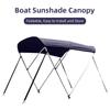 Навес от солнца для лодки идеально подходит для яхт шириной 1-1,4 метра, резиновых лодок, рыбацких лодок 600D