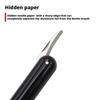 Stainless Steel Air Pressure Wine Bottle Opener Pen Shape Efficient Corkscrew Bottle Opener  Portable Kitchen Bar Party Tool