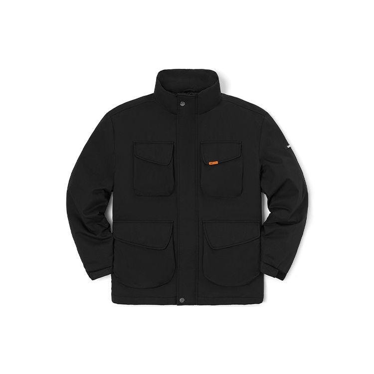 Lee Серия Xline FW22 Удобная посадка Рабочая одежда Молния Минималистичная Пуховик Мужские Куртки Черный LMT003996100618K11000