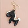 Women's Bag Charm Decoration Bag Pendant Cartoon Rocking Wooden Horse Women's Leather  Bag Charm Key Chain Cute Bag Accessories Gifts