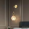 Nordic Glass Wall Lamp Beside Bedroom Bathroom Mirror Light American Style LED Wall Sconces Vintage Edison Lighting Luminaire