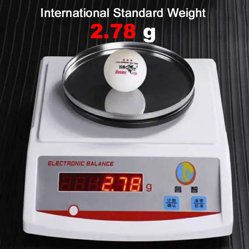 DOUBLE FISH V40 + оригинальные 3-звездочные мячи для пинг-понга со швами из АБС-пластика, новый материал, мячи для настольного тенниса с одобрением ITTF