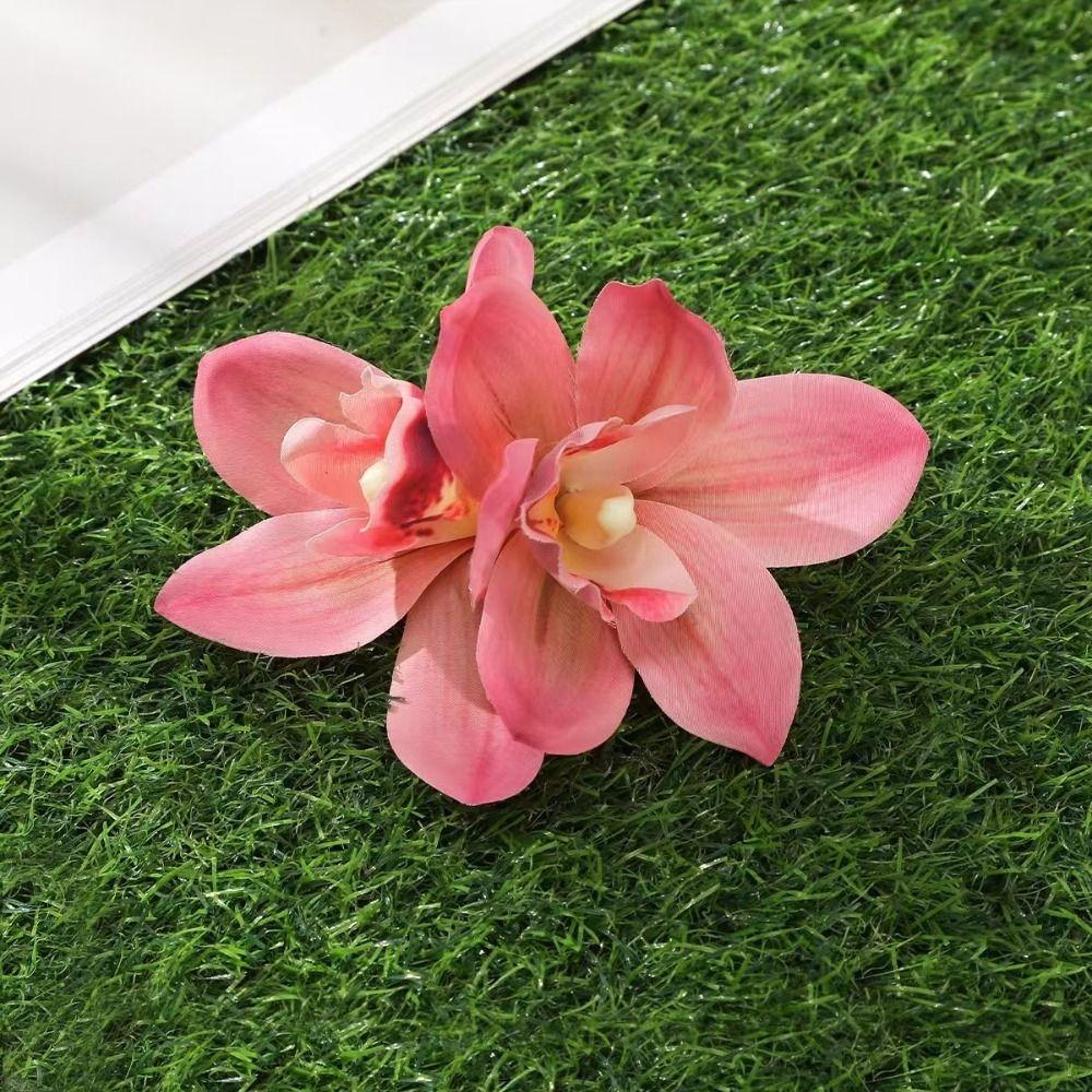 Bohemia Simulation Flower Duckbill Clip Barrettes Korean Style Hairpins Daily