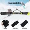 Лыжный ремень и держатель для лыжных палок Ремень для крепления лыж Плечевые ремни для лыж Аксессуары для катания на лыжах
