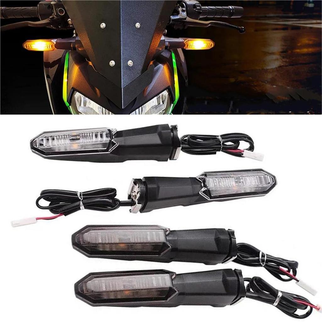 Turn Signal Motorcycle Flasher Turn Signal Indicator Light Lamp Fits Kawasaki Z250/SL Z300 Z750