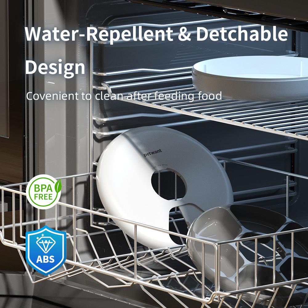 Умная автоматическая кормушка для домашних животных Диспенсер для влажного и сухого корма 6 приемов пищи Умная кормушка для кошек Диспенсер для сухого корма Для кошек Собак Домашних животных Миска