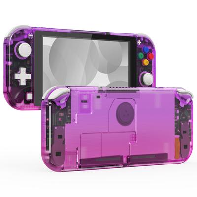EXtremeRate Пользовательский чехол-накладка для Switch Градиентный цвет Nintendo Switch Lite Контроллер Набор для ремонта с прозрачной DIY Совместимой оболочкой для Switch