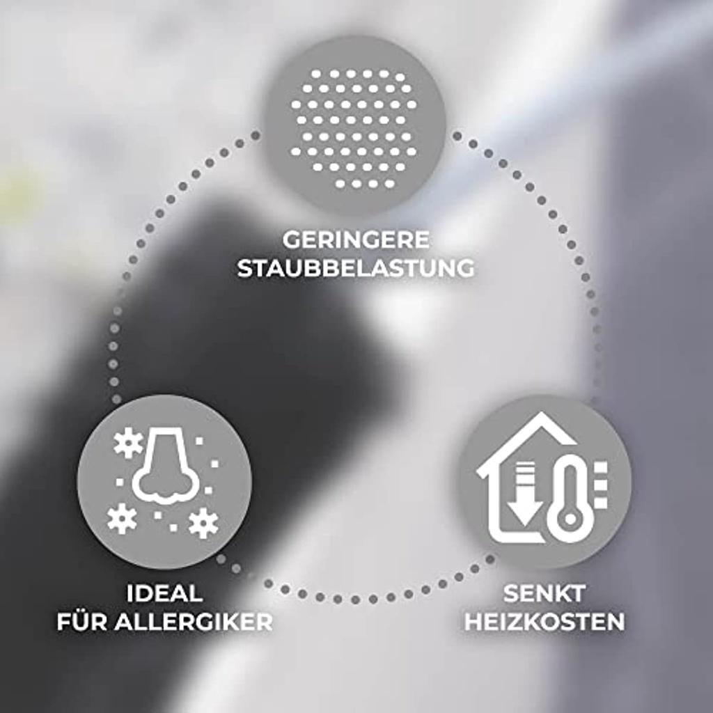 Щетка для чистки радиатора около 120 см с щетиной из козьей шерсти