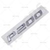3D P200 P250 P300 P350 Letters Emblem  Car Door Side Fender Decal Rear Trunk Badge Tailgate Sticker Decorative Accessories