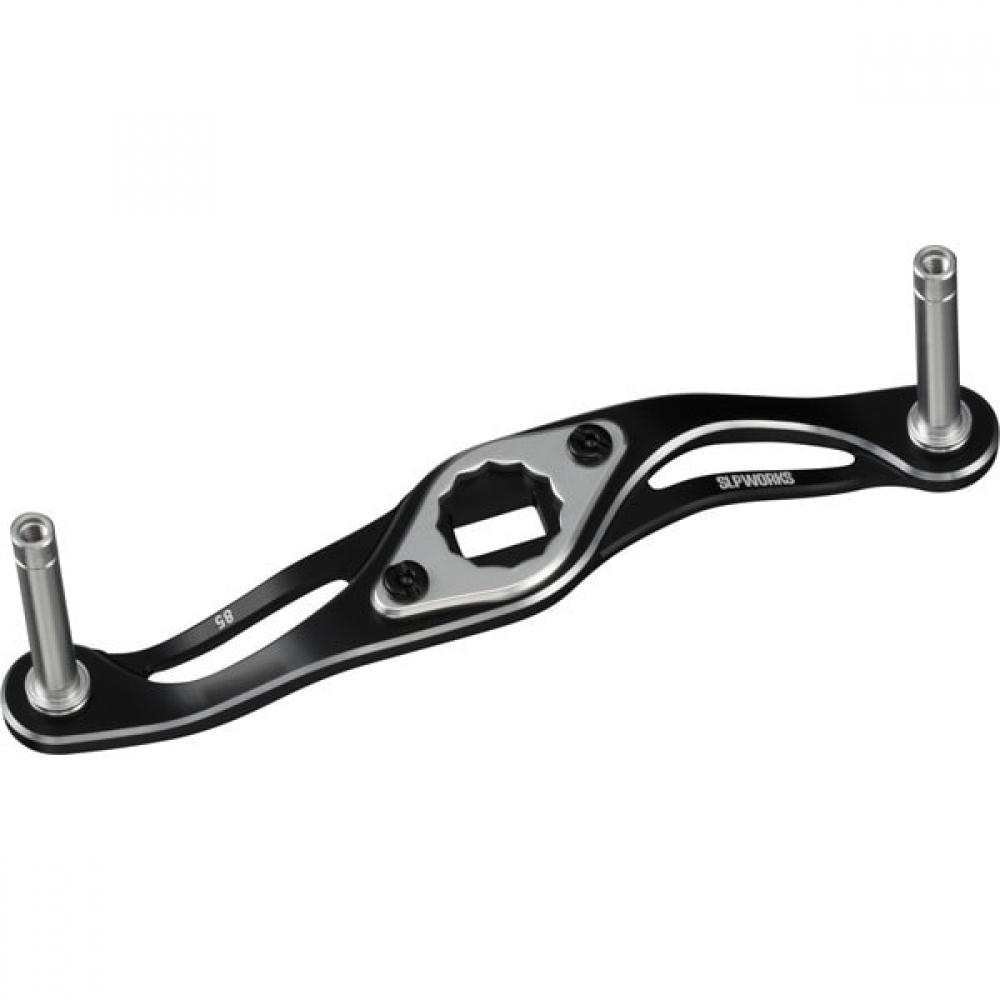 Slp Works Slpw 85мм Рукоятка MC Черный Серебристый Daiwa