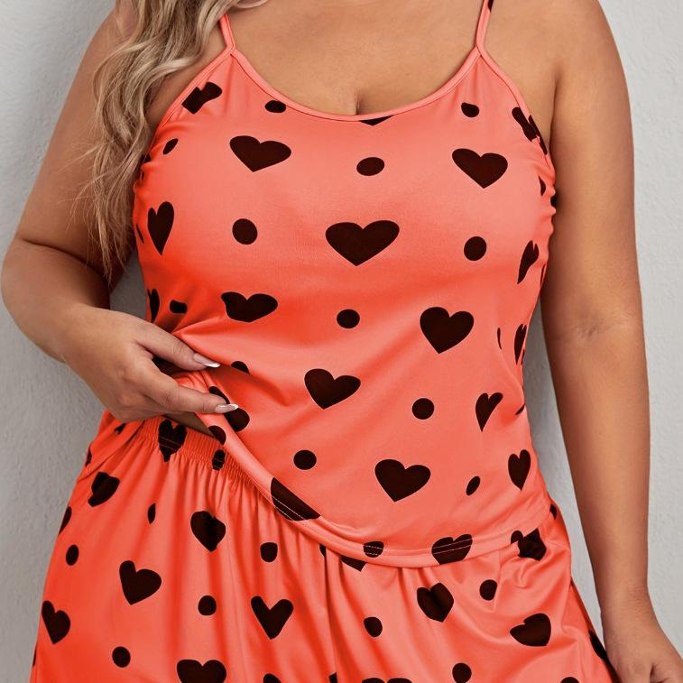 Летний комплект женских пижам большого размера, женская домашняя одежда на четыре сезона, топы на бретельках