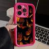 LZ4 Butterfly art design силиконовый чехол для телефона iPhone 11 13 14 15 16 Pro Max 7 8 16 Plus 12 mini XS Max XR противоударный задний чехол