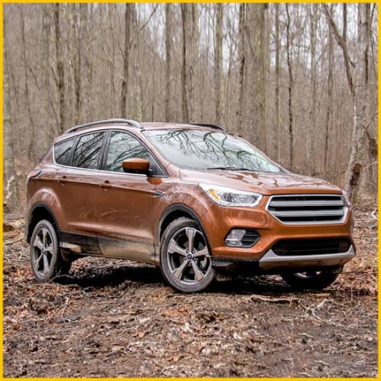 For Kuga 2017 Ford Escape 2018  Fog Light Lamp Cover Bezel Passenger Side US