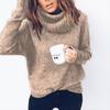 Elegant Women Winter Warm Turtleneck Sweater Pullover Perfect For Cold Days