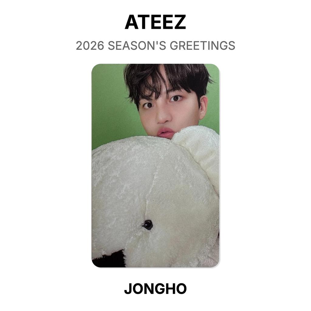 ATEEZ ПОЗДРАВЛЕНИЕ С СЕЗОНОМ 2026 Официальная фотокарточка