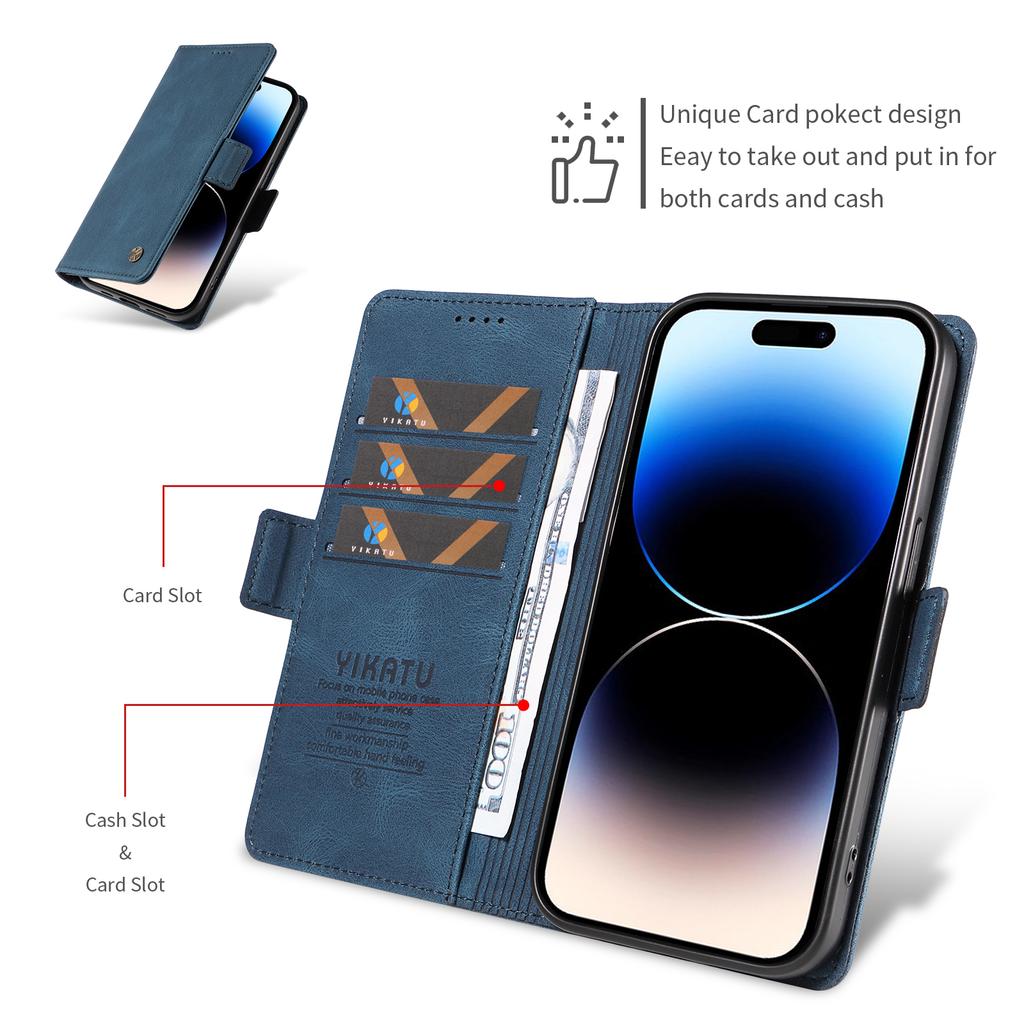 Кожаный чехол-картхолдер для OPPO AX5S A98 A97 A96 A95 A94 A93 A92S A79 A78 A77 A76 A74 A73 5G A72 F19 Pro 4G F17 Pro AX7