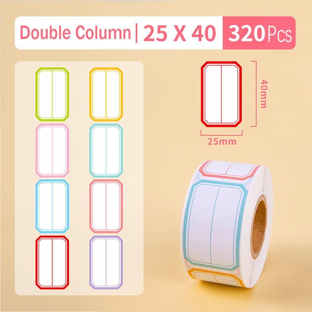 Waterproof Label Stickers Self-adhesive Tag Sticker Portable Writable Sticker