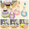 Battledore Knitted Badminton Keychain Shuttlecock Badminton Racket Bag Pendant Soft   Earphone Case