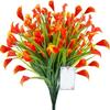 1/2/5Pcss Plastic Calla Lily Artificial Flowers 33cm Fake Plant New Fake Flowers  Indoor Decor