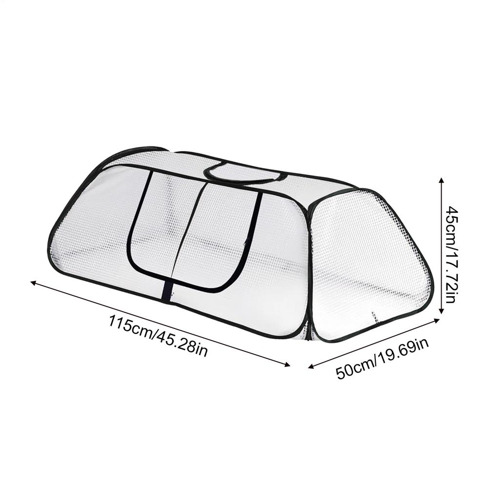 Чехол от заморозков для садовых грядок Дышащая сетка Аксессуары для посадки с молнией Чехлы для защиты растений от заморозков для улицы Зима