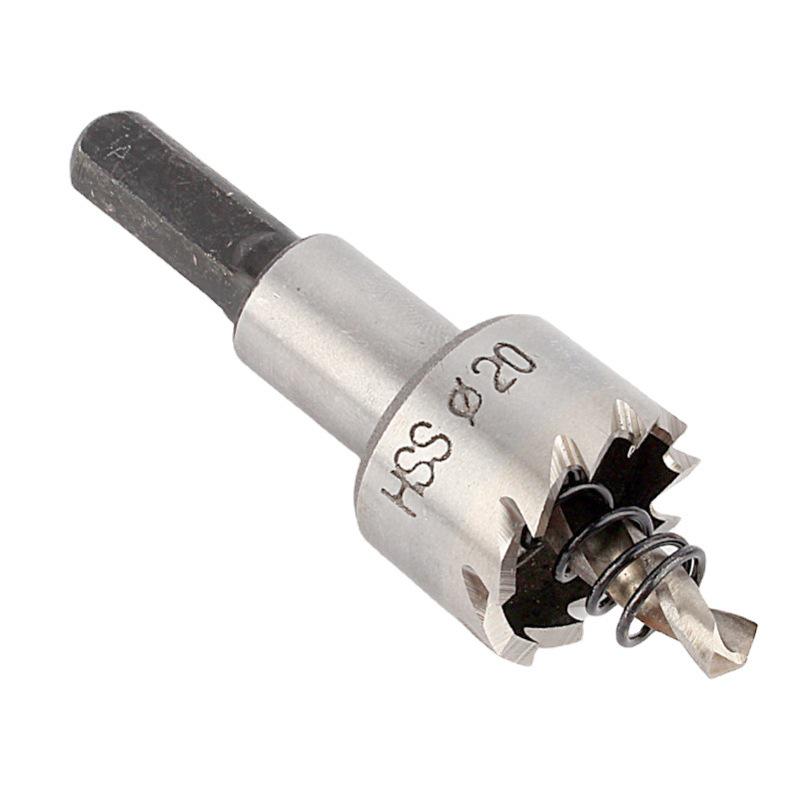 5-Piece Titanium-Coated HSS Hole Opener Set for Stainless Steel and Metal Sheet Drilling