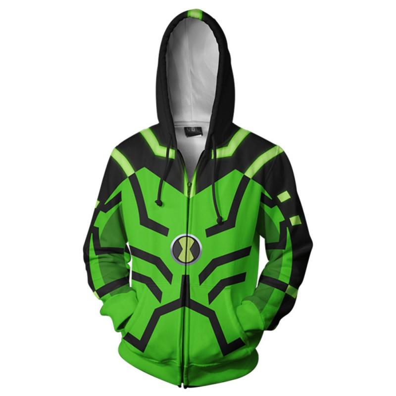 Space Hero Print Hooded Sweatshirt Cosplay Jacket Teens Casual Daily Wear